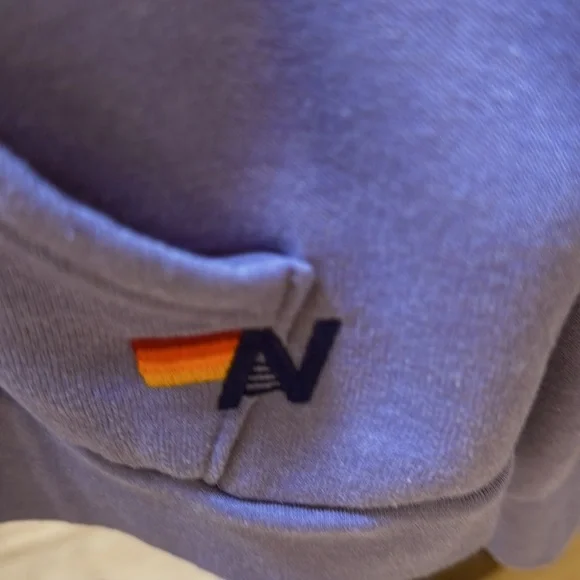 AVIATOR NATION Five Stripe Hoodie - light Purple - Picture 3 of 8